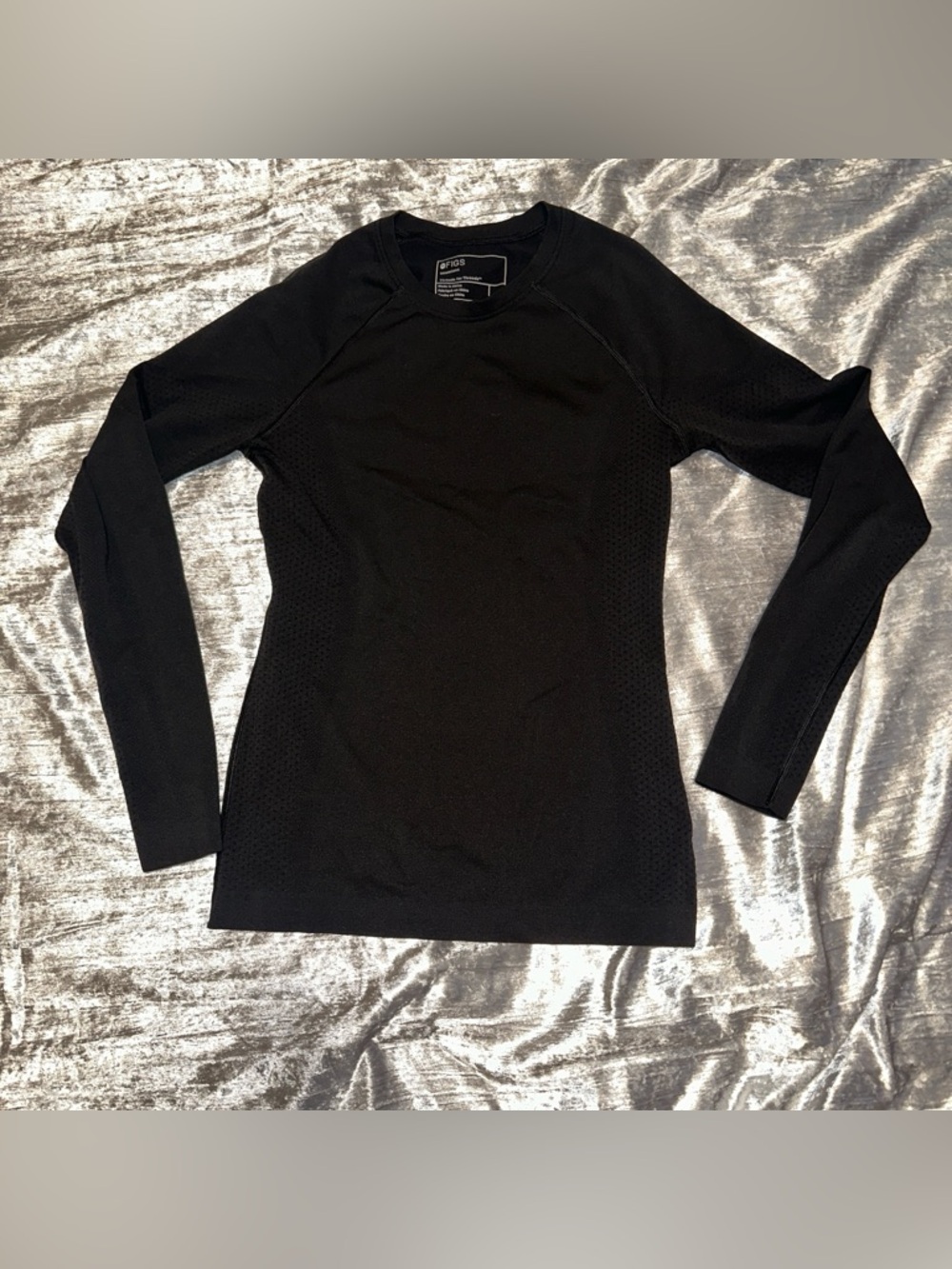 Figs Salta Seamless Underscrub - Black